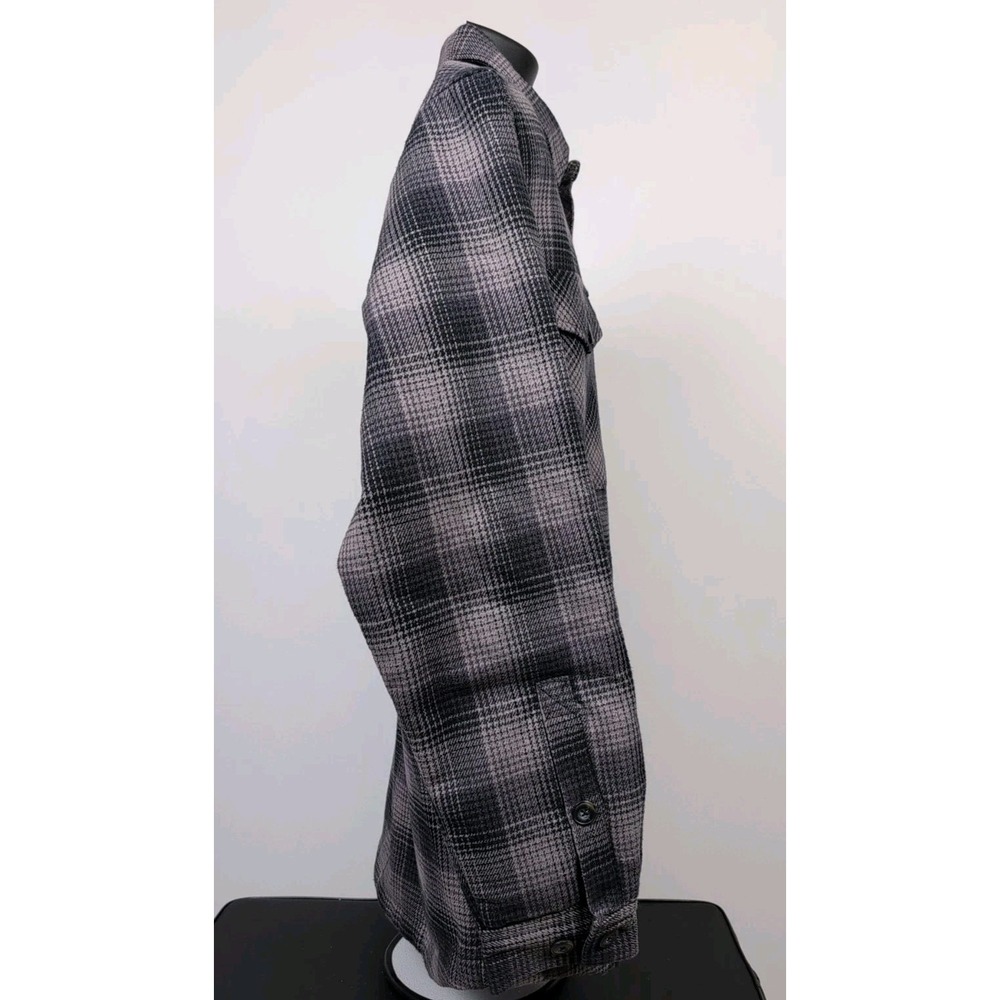 Men's Walls Outdoor Goods Sherpa Lined Heavy Flannel Plaid Size M - Picture 3 of 9